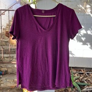 Featherweight Cozy Cover Maternity Nursing Tee Magenta